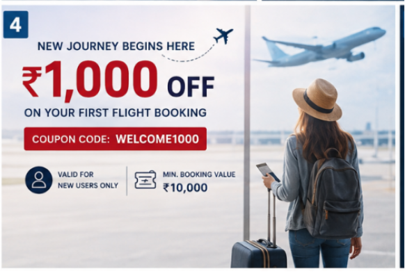. First Booking Offer